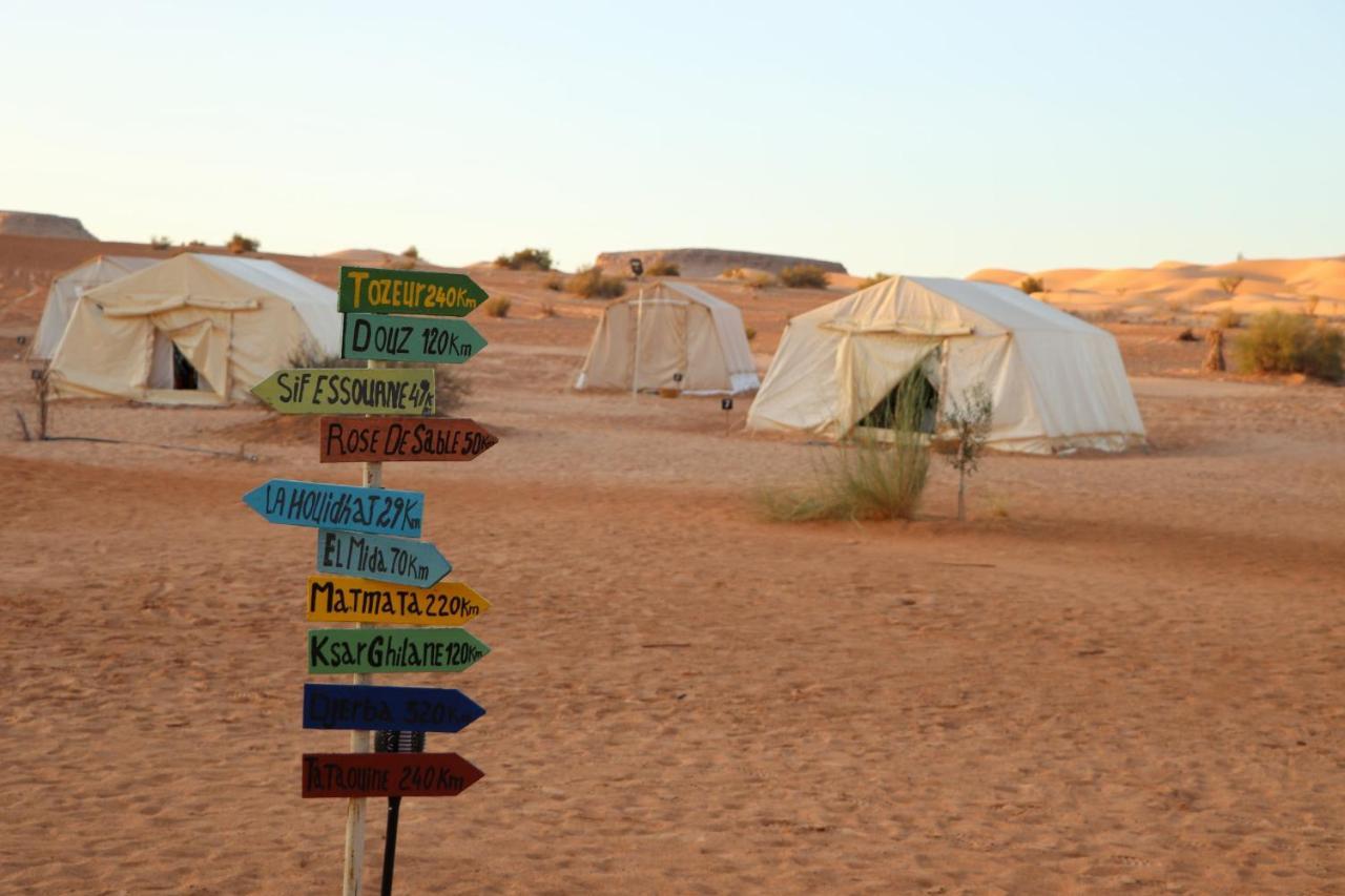 Camp Abdelmoula Hotel ดูซ ภายนอก รูปภาพ
