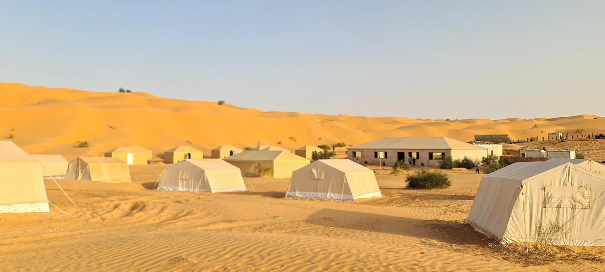 Camp Abdelmoula Hotel ดูซ ภายนอก รูปภาพ