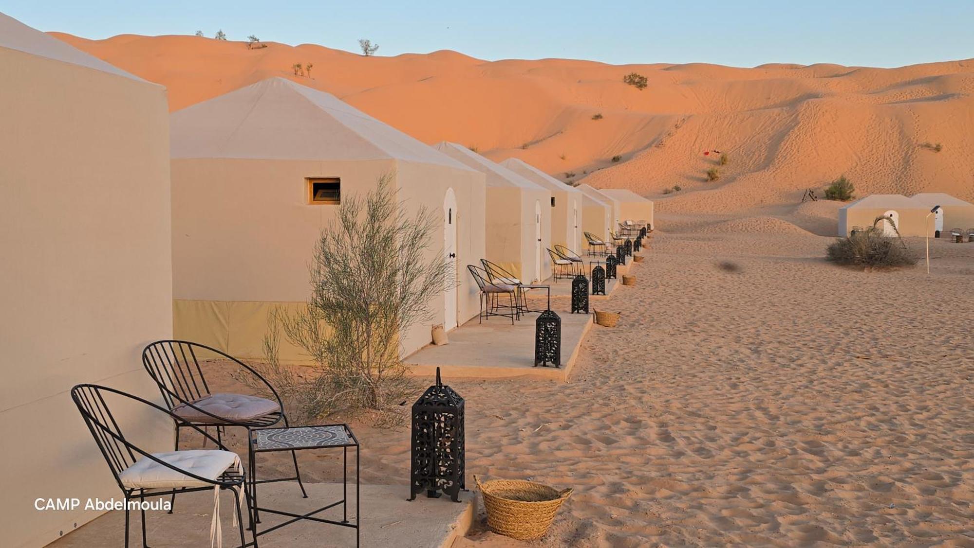 Camp Abdelmoula Hotel ดูซ ภายนอก รูปภาพ